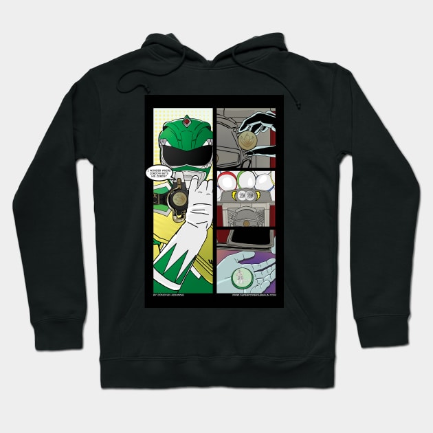 Green Ranger 25 cents Hoodie by Donforte